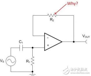 緩沖器的反饋路徑 為什么要配置一個電阻器？